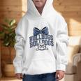 Bulldogs Mascot Team Spirit Sports Fan Back To School Graphic Kid Hoodie Bulldogs Mascot Team Spirit Sports Fan Back To School Graphic Kid Hoodie