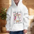 Feeling Goosey In 5th Grade Silly Goose Back To School Graphic Kid Hoodie Feeling Goosey In 5th Grade Silly Goose Back To School Graphic Kid Hoodie