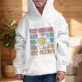 Groovy 1st Grade Back To School First Day Of First Grade Graphic Kid Hoodie Groovy 1st Grade Back To School First Day Of First Grade Graphic Kid Hoodie