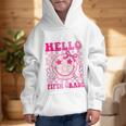 Hello Fifth Grade Coquette Bow Back To School 5th Grade Girl Graphic Kid Hoodie Hello Fifth Grade Coquette Bow Back To School 5th Grade Girl Graphic Kid Hoodie