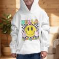 Hello Kindergarten Smile Face Back To School Girl Kid Graphic Kid Hoodie Hello Kindergarten Smile Face Back To School Girl Kid Graphic Kid Hoodie