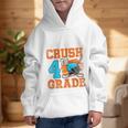 I'm Ready To Crush 4th Grade Hockey Kids Back To School Premium Tri-Blend Graphic Kid Hoodie I'm Ready To Crush 4th Grade Hockey Kids Back To School Premium Tri-Blend Graphic Kid Hoodie
