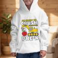 I'm Ready To Crush Pre-K Excavator Back To School Boys Graphic Kid Hoodie I'm Ready To Crush Pre-K Excavator Back To School Boys Graphic Kid Hoodie