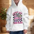 Kids Back To School Skating Rollin Into Third 3rd Grade Graphic Kid Hoodie Kids Back To School Skating Rollin Into Third 3rd Grade Graphic Kid Hoodie