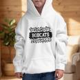 Leopard Bobcats School Spirit Fan Team Back To School Graphic Kid Hoodie Leopard Bobcats School Spirit Fan Team Back To School Graphic Kid Hoodie