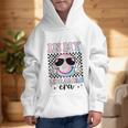 In My Librarian Era Groovy Tie Dye Back To School Graphic Kid Hoodie