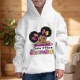 Little Miss Kindergarten Afro Puff Girl Back To School Graphic Kid Hoodie Little Miss Kindergarten Afro Puff Girl Back To School Graphic Kid Hoodie