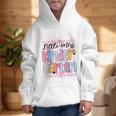 Little Miss Kindergarten Back To School Girls Coquette Bow Graphic Kid Hoodie
