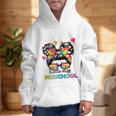 Little Miss Preschool Back To School Messy Kids Girls Graphic Kid Hoodie