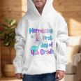 Mermazing First Day Of Fourth Grade Back To School Mermaid Premium Tri-Blend Graphic Kid Hoodie