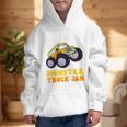 Monster Truck Jam School Bus Yellow Back To School Toddlers Graphic Kid Hoodie Monster Truck Jam School Bus Yellow Back To School Toddlers Graphic Kid Hoodie