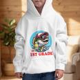 O’Fish-Ally a 1st Grade Mom Back To School Premium Tri-Blend Graphic Kid Hoodie