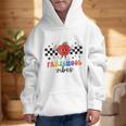 Preschool Vibes Retro Groovy Apple Back To School Graphic Kid Hoodie Preschool Vibes Retro Groovy Apple Back To School Graphic Kid Hoodie