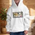 Retro Checkered Back To School Pre K Dude Cute Kid Preschool Graphic Kid Hoodie Retro Checkered Back To School Pre K Dude Cute Kid Preschool Graphic Kid Hoodie