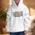Retro Checkered School Nurse Squad Back To School Graduation Graphic Kid Hoodie Retro Checkered School Nurse Squad Back To School Graduation Graphic Kid Hoodie