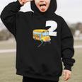 2nd Birthday School Bus Kids Back To School Themes Party Graphic Kid Hoodie 2nd Birthday School Bus Kids Back To School Themes Party Graphic Kid Hoodie
