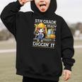 5th Grade Ready For Digging Construction Girl Back To School Graphic Kid Hoodie