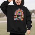 67 Days Smarter Rainbow For Back To School Kids Graphic Kid Hoodie