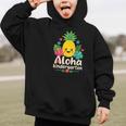 Aloha Kindergarten Pineapple Back To School Graphic Kid Hoodie Aloha Kindergarten Pineapple Back To School Graphic Kid Hoodie