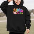 Aloha Pre-K Tropical Floral Beach Silly Goose Back To School Graphic Kid Hoodie