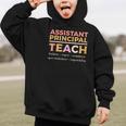Assistant Principal Back To School Appreciation Principals Graphic Kid Hoodie Assistant Principal Back To School Appreciation Principals Graphic Kid Hoodie