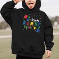 Back To School Autism Puzzle Pieces Autistic First Grade ASD Graphic Kid Hoodie Back To School Autism Puzzle Pieces Autistic First Grade ASD Graphic Kid Hoodie