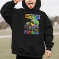 Back To School Boy Dinosaur I'm Ready To Crush First Grade Graphic Kid Hoodie Back To School Boy Dinosaur I'm Ready To Crush First Grade Graphic Kid Hoodie