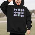 Back To School Coquette Bow Gingham First Day Of School Bows Graphic Kid Hoodie Back To School Coquette Bow Gingham First Day Of School Bows Graphic Kid Hoodie