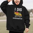 Back To School I Dig Kindergarten Dumping Truck Boys Girls Graphic Kid Hoodie Back To School I Dig Kindergarten Dumping Truck Boys Girls Graphic Kid Hoodie