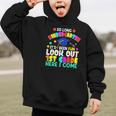Back To School Look Out 1st Grade Here I Come For Kids Graphic Kid Hoodie