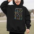 Back To School Types Of Dinosaurs Alphabet Identification Graphic Kid Hoodie Back To School Types Of Dinosaurs Alphabet Identification Graphic Kid Hoodie