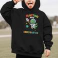 Blasting Into Kindergarten Dinosaur Astronaut Back To School Graphic Kid Hoodie Blasting Into Kindergarten Dinosaur Astronaut Back To School Graphic Kid Hoodie