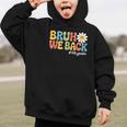 Bruh We Back 4th Grade First Day Of School Back To School Graphic Kid Hoodie