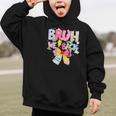 Bruh We Back Sixth Graders Back To School Coquette Bow Girl Graphic Kid Hoodie