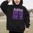 Bulldogs Cheer Back To School Cheerleading Spirit P Graphic Kid Hoodie Bulldogs Cheer Back To School Cheerleading Spirit P Graphic Kid Hoodie