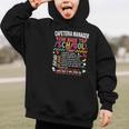 Cafeteria Manager School Cafeteria Crew Back To School Graphic Kid Hoodie