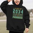 Class Of 2034 Countdown In Progress Fun Back To School Retro Graphic Kid Hoodie Class Of 2034 Countdown In Progress Fun Back To School Retro Graphic Kid Hoodie