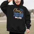 Class Of 2038 Grow With Me Kindergarten Back To School Graphic Kid Hoodie