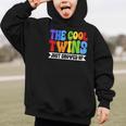 Cool Twins Just Showed Up Kid Boy Teen Twin Back To School Graphic Kid Hoodie