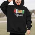 Cute Admin Squad Crew Team Back To School Office Staff Team Graphic Kid Hoodie Cute Admin Squad Crew Team Back To School Office Staff Team Graphic Kid Hoodie