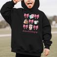 Cute Coquette Bows School Secretary Life Back To School Graphic Kid Hoodie