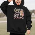 Cute Girl Back To School Capybara First Day Of School Kids Graphic Kid Hoodie