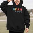 Dean Of Students Boho Cute Back To School Dean Graphic Kid Hoodie Dean Of Students Boho Cute Back To School Dean Graphic Kid Hoodie