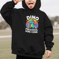 Dino Preschool Here I Come Cute Back To School Graphic Kid Hoodie Dino Preschool Here I Come Cute Back To School Graphic Kid Hoodie