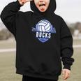 Ducks Volleyball Back To School Spirit B Graphic Kid Hoodie Ducks Volleyball Back To School Spirit B Graphic Kid Hoodie