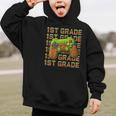 First Day Of 1st Grade Level Begins Back To School Girl Boy Graphic Kid Hoodie First Day Of 1st Grade Level Begins Back To School Girl Boy Graphic Kid Hoodie