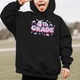 First Day Of 4th Grade Girls Coquette Bow Back To School Graphic Kid Hoodie