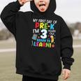 My First Day Of Pre-k Back To School Preschool Girls Boys Graphic Kid Hoodie