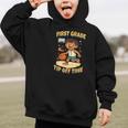 First Grade Basketball Back To School Slam Dunk Style Graphic Kid Hoodie First Grade Basketball Back To School Slam Dunk Style Graphic Kid Hoodie