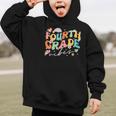 Fourth Grade Vibes 4th Grade Team Groovy Back To School Graphic Kid Hoodie